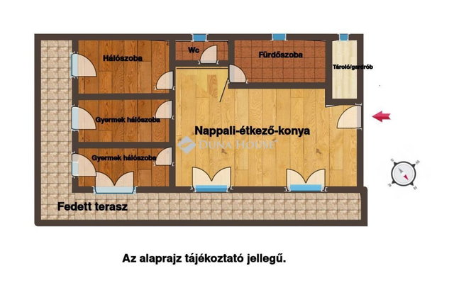 Eladó sorház, Újhartyánon, Pipacs úton 90 M Ft, 4 szobás