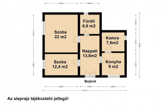 Eladó családi ház, Békéscsabán 36.9 M Ft, 3 szobás