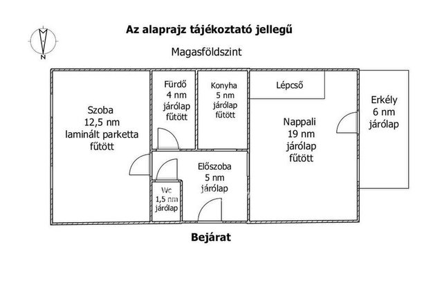 Eladó téglalakás, Mosonmagyaróváron 59.9 M Ft, 2+1 szobás