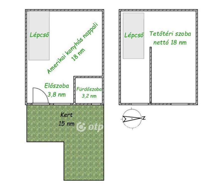 2 bed · 43m² · 42.900.000 ft
