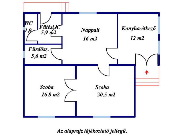 Eladó családi ház, Gyomaendrődön 17.5 M Ft, 3 szobás