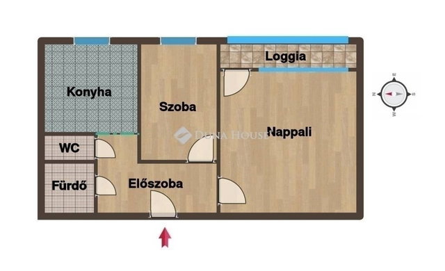 Eladó panellakás, Budapesten, XI. kerületben 64.9 M Ft, 2 szobás