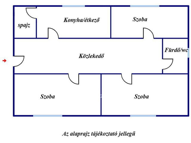 Eladó családi ház, Ongán 25 M Ft, 3 szobás