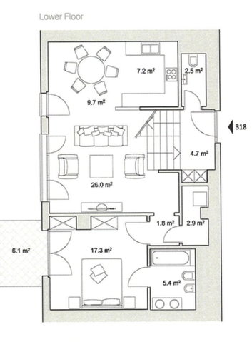Kiadó téglalakás, albérlet, Budapesten, V. kerületben, 3 szobás