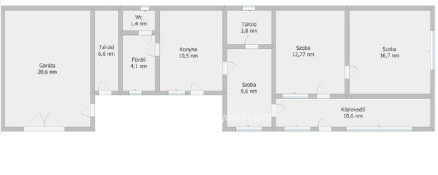 Eladó családi ház, Faddon 32 M Ft, 2+1 szobás