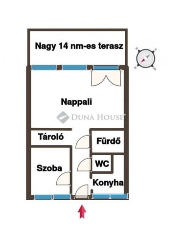 Eladó téglalakás, Budapesten, XIX. kerületben 62.5 M Ft
