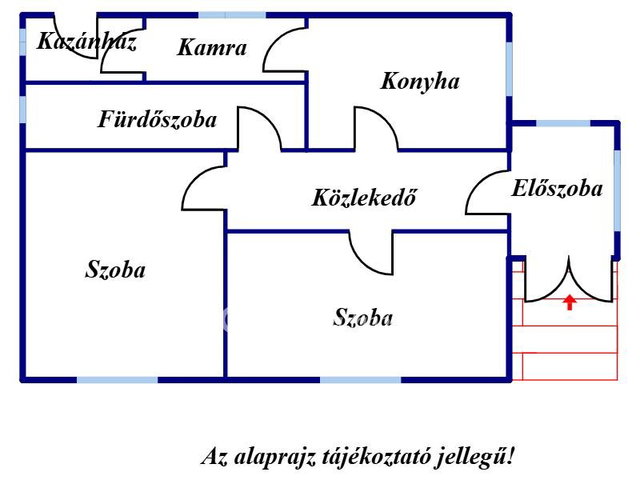 Eladó családi ház, Öcsödön 9.9 M Ft, 2 szobás