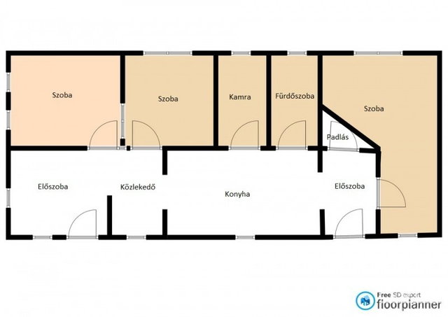 Eladó családi ház, Kiszomboron 29.5 M Ft, 3 szobás