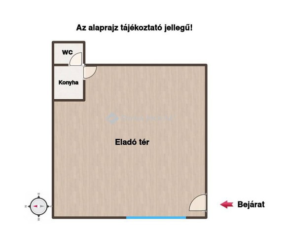 Eladó üzlethelyiség, Szigetszentmiklóson 99 M Ft, 1 szobás
