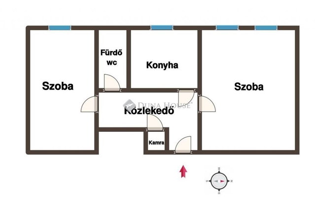 Eladó téglalakás, Sárbogárdon 32.99 M Ft, 2 szobás