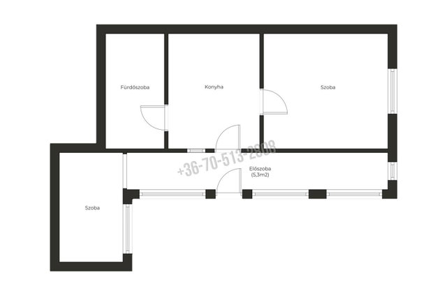 Eladó családi ház, Honton 8.5 M Ft, 2 szobás