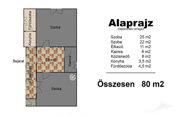 Eladó sorház, Bőnyön 23.9 M Ft, 2 szobás / költözzbe.hu