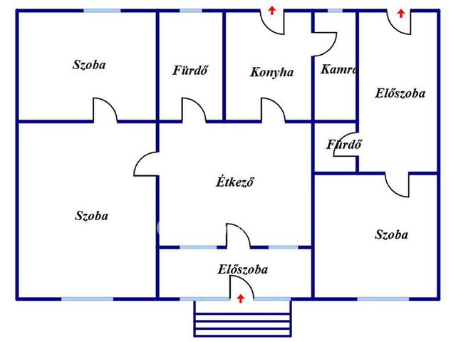 Eladó családi ház, Bakonycsernyén 41.5 M Ft, 3 szobás
