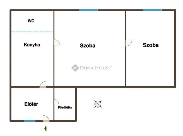 Eladó családi ház, Nagykőrösön 9.5 M Ft, 2 szobás