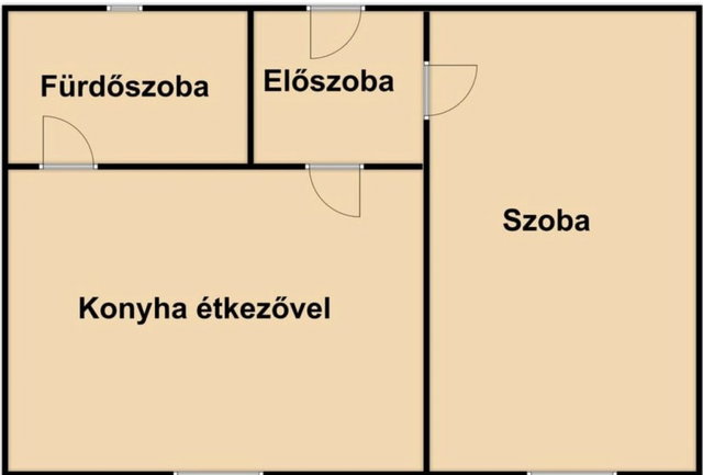 Eladó családi ház, Hosszúpályin 15 M Ft, 1 szobás