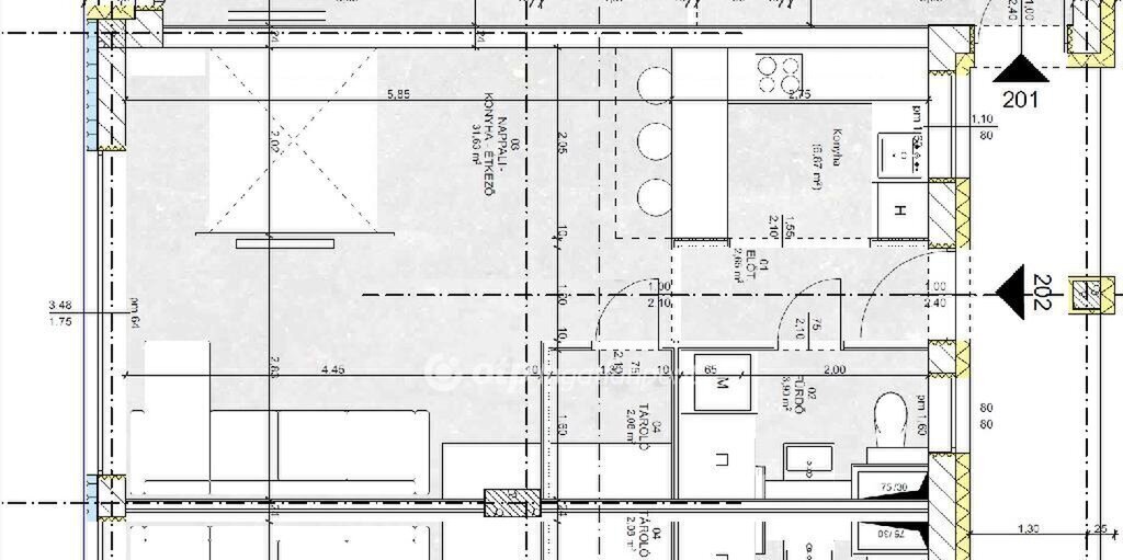 1 hálószoba · 40 m² · 62.387.500 Ft