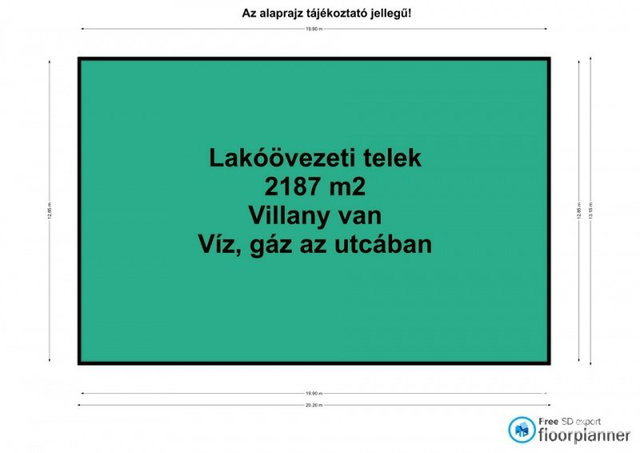 Eladó telek, Domaszéken 11 M Ft / költözzbe.hu