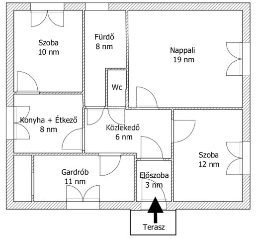 Eladó családi ház, Budapesten, XVII. kerületben 78.99 M Ft