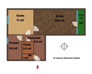 Eladó panellakás, Pécsett 49.9 M Ft, 2 szobás