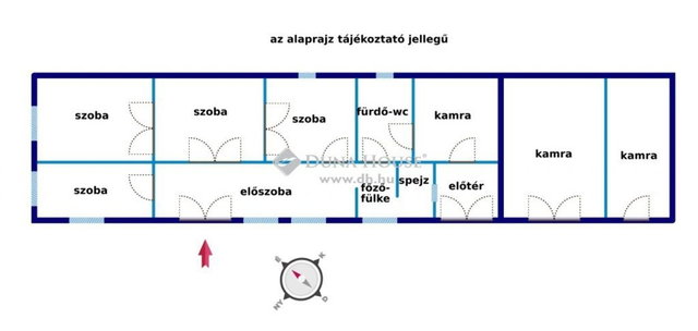 Eladó családi ház, Tiszaalpáron 23.99 M Ft, 4 szobás