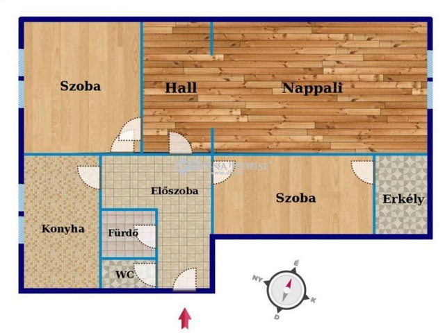 Eladó panellakás, Győrött, Kodály Zoltán utcában 49.9 M Ft