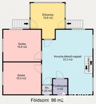Eladó családi ház, Vácszentlászlón 70 M Ft, 7 szobás