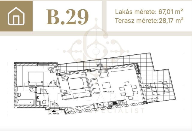 Eladó téglalakás, Balatonlelleén 131.506 M Ft, 3 szobás