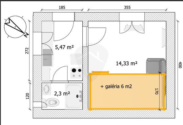 Eladó téglalakás, Budapesten, VIII. kerületben 29.9 M Ft