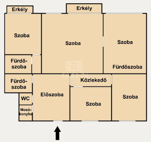 Eladó téglalakás, Budapesten, VIII. kerületben 199 M Ft