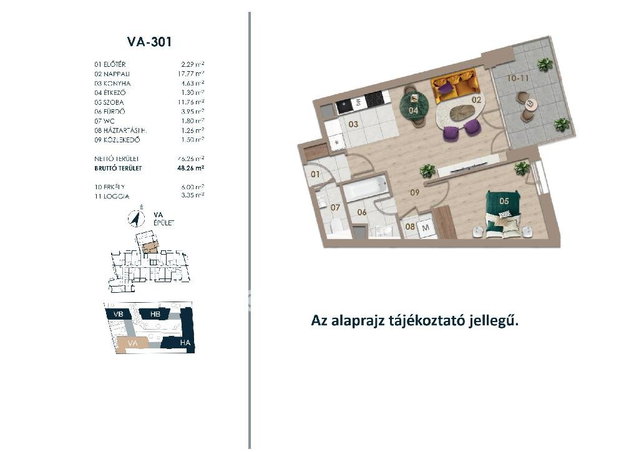 Eladó téglalakás, Budapesten, III. kerületben 88.4 M Ft