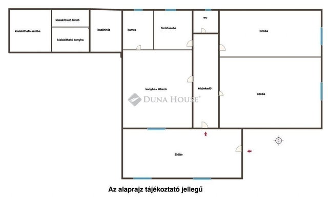 Eladó családi ház, Üllőn 89.9 M Ft, 2 szobás