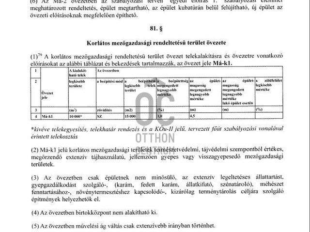Eladó mezogazdasagi ingatlan, Kerepesen 3 M Ft