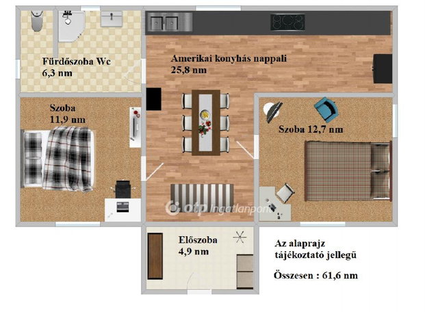 Eladó családi ház, Kardoson 10 M Ft, 2 szobás