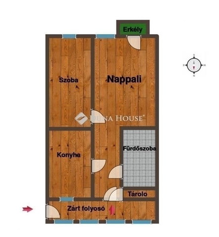 Eladó téglalakás, Budapesten, X. kerületben 65 M Ft, 2 szobás