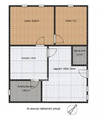 Eladó családi ház, Dunavecsén 29.9 M Ft, 2+1 szobás