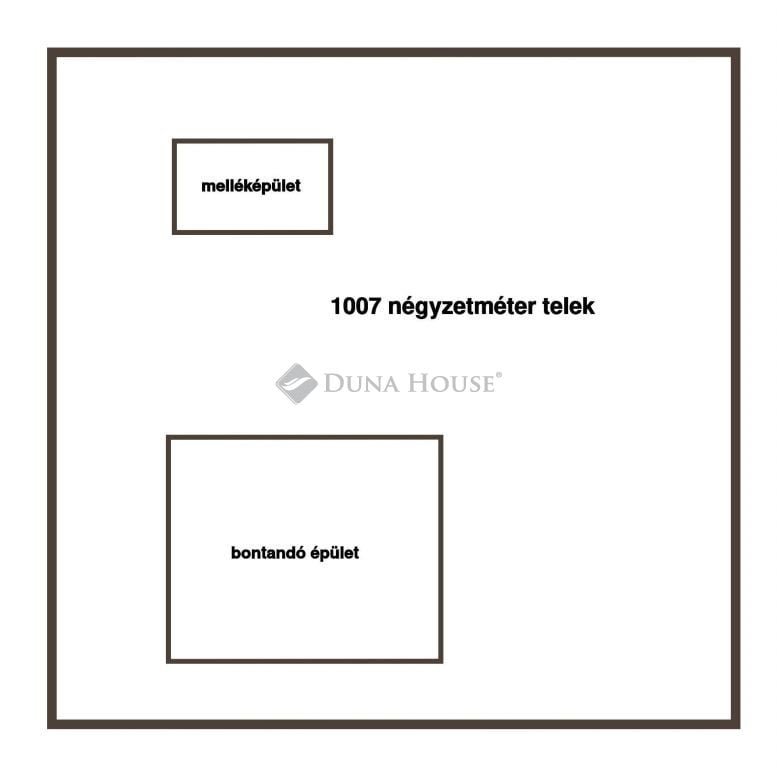 Eladó telek – Dunasziget