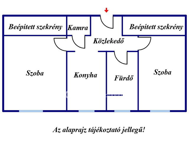 Eladó téglalakás, Mezőtúron 20.99 M Ft, 2 szobás