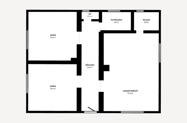 Eladó családi ház, Tunyogmatolcson 21.5 M Ft, 2 szobás