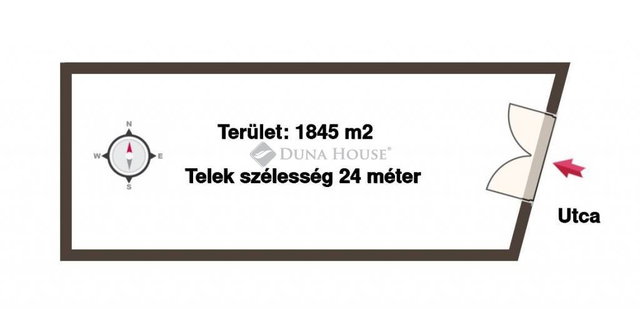 Eladó telek, Nyírpazonyon 32 M Ft / költözzbe.hu