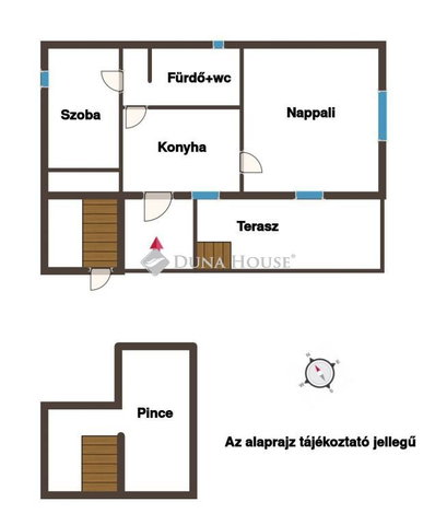 Eladó családi ház, Tápiószentmártonon 9 M Ft, 2 szobás