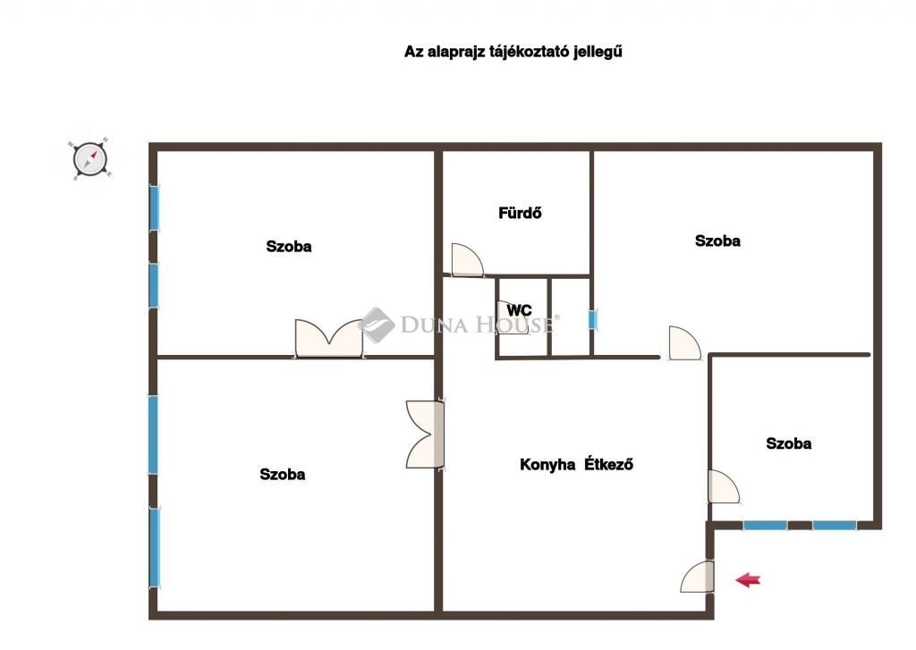 Lakás · 5 hálószoba · 105 m² · 126.788.210 Ft