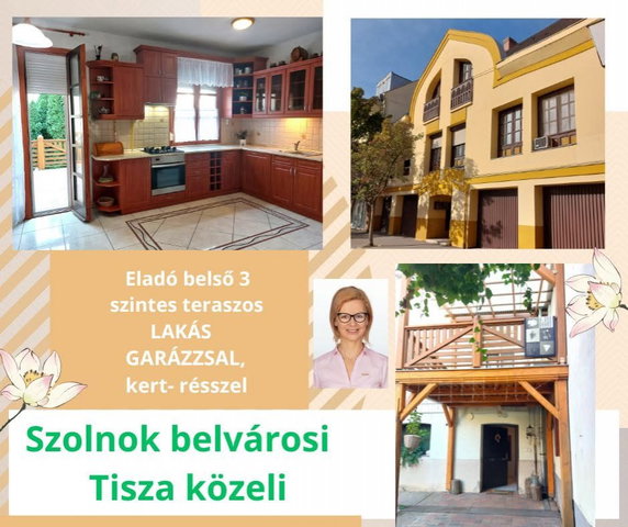 Eladó téglalakás, Szolnokon 85 M Ft, 2+2 szobás