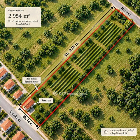 Eladó telek, Téten 6.9 M Ft / költözzbe.hu