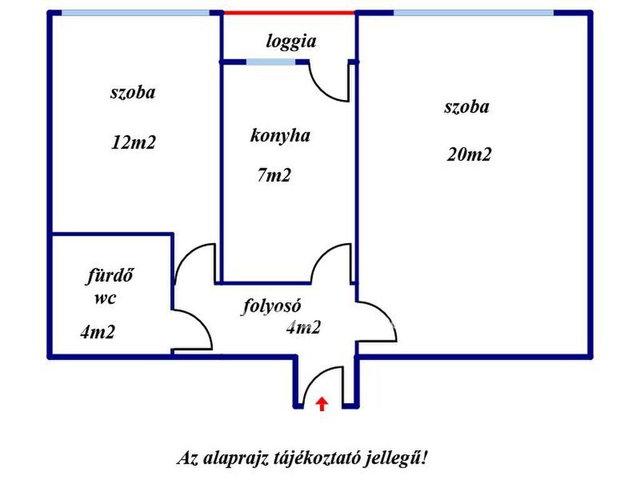 Eladó panellakás, Gyöngyösön 34.9 M Ft, 2 szobás