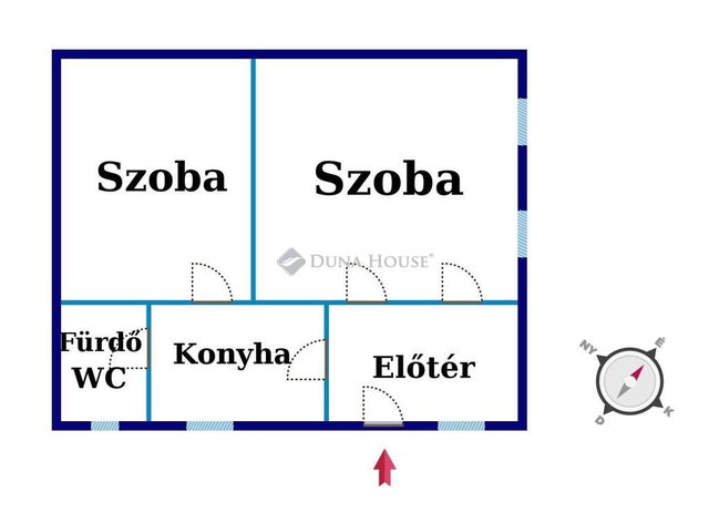 Eladó családi ház, Kiskunfélegyházán 16.9 M Ft, 2 szobás
