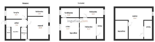 Eladó téglalakás, Kisújszálláson 39 M Ft, 2+1 szobás