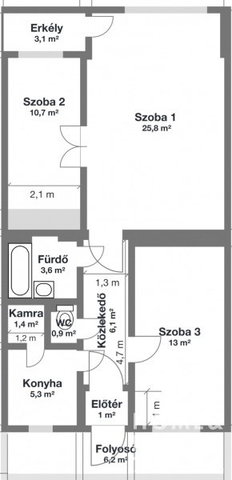 Eladó téglalakás, Szegeden 64.999 M Ft, 3+1 szobás