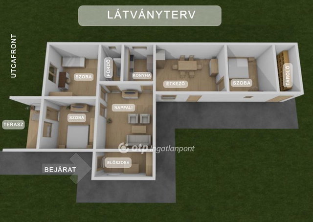 Eladó családi ház, Komádiban 28 M Ft, 3 szobás