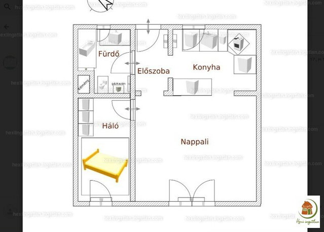 Kiadó téglalakás, albérlet, Pilisjászfalun 190 E Ft / hó