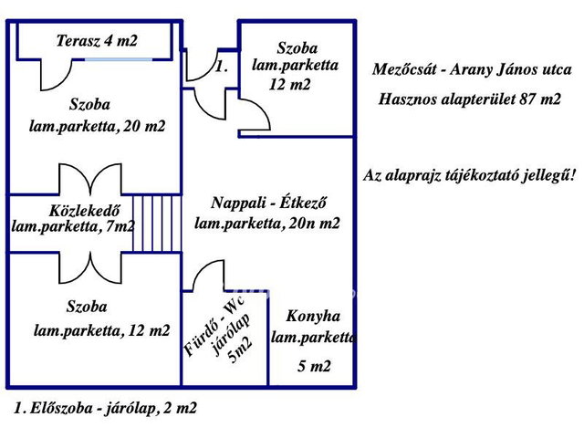 Eladó családi ház, Mezőcsáton 17 M Ft, 3 szobás